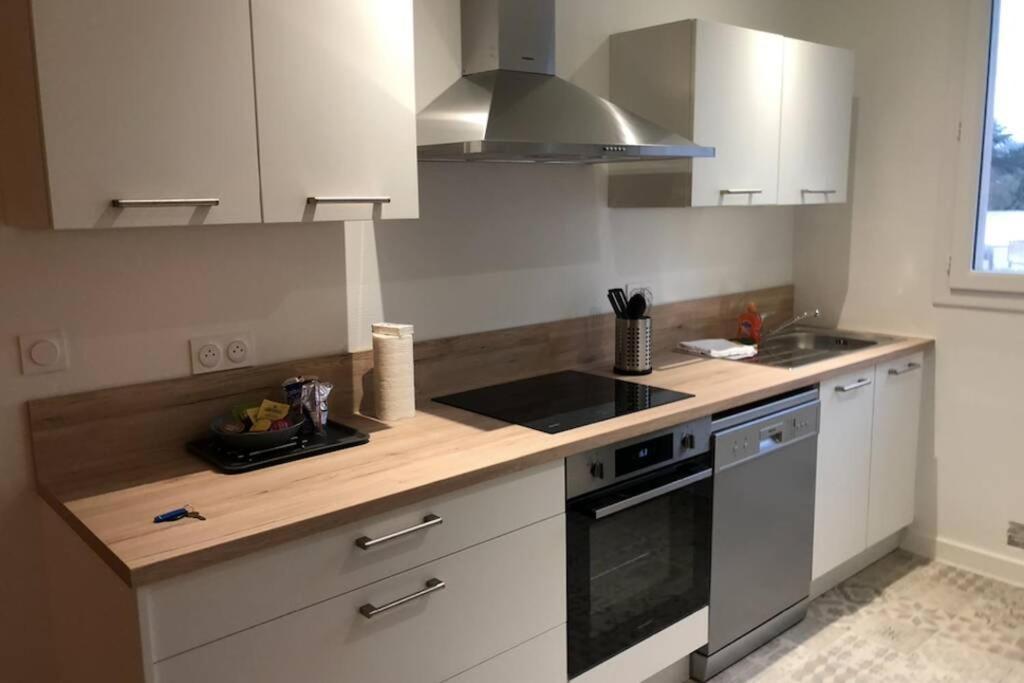 New Kontez - Refait A Neuf, 2Ch, Appt 55M2 Moderne Et Confortable Breszt Kültér fotó